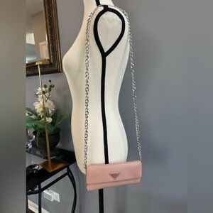 Prada Seffiano Long Wallet - Pink / Blush - Authentic